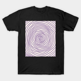 spiral pattern purple halloween pastel T-Shirt